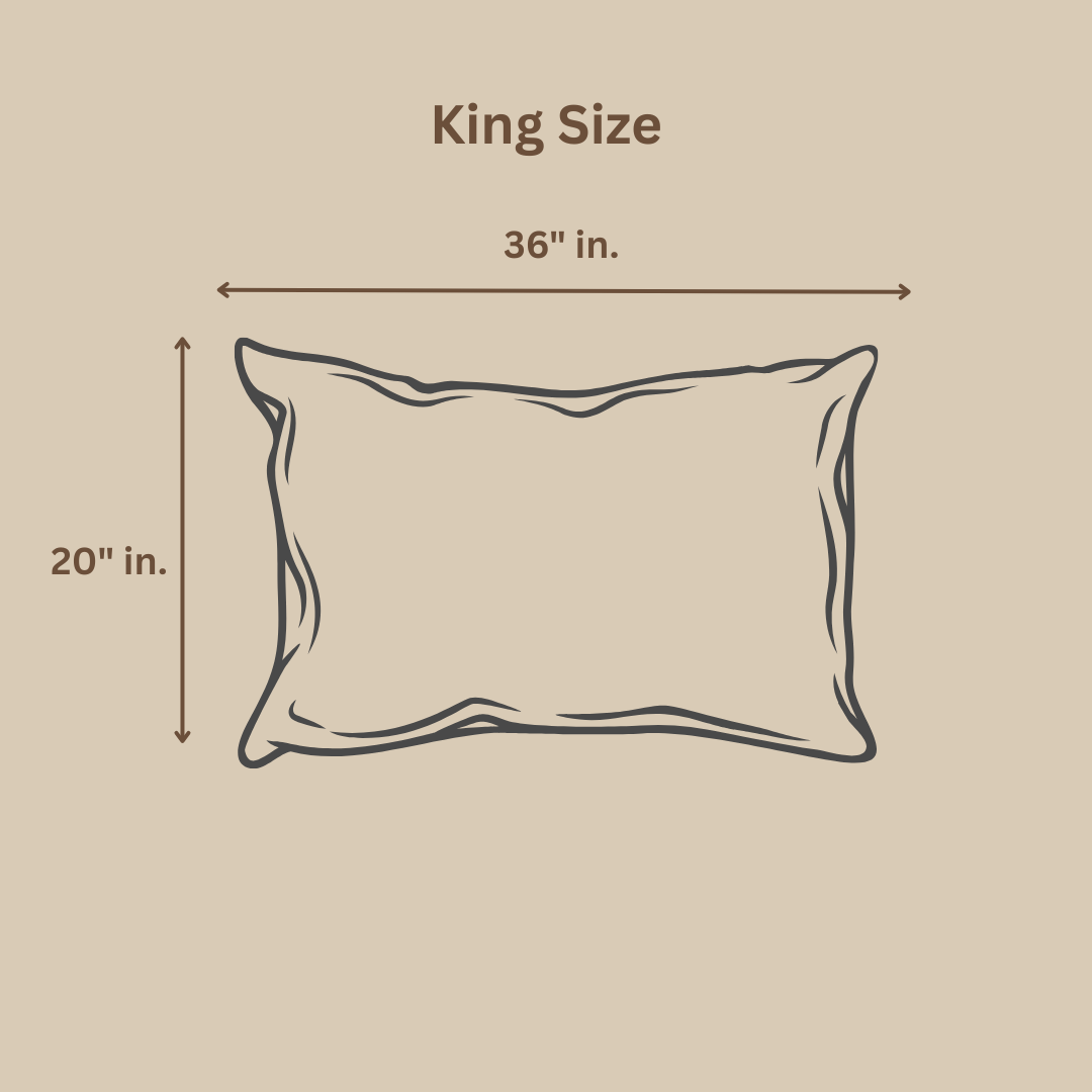 Pure King Silk Pillowcase (Single)
