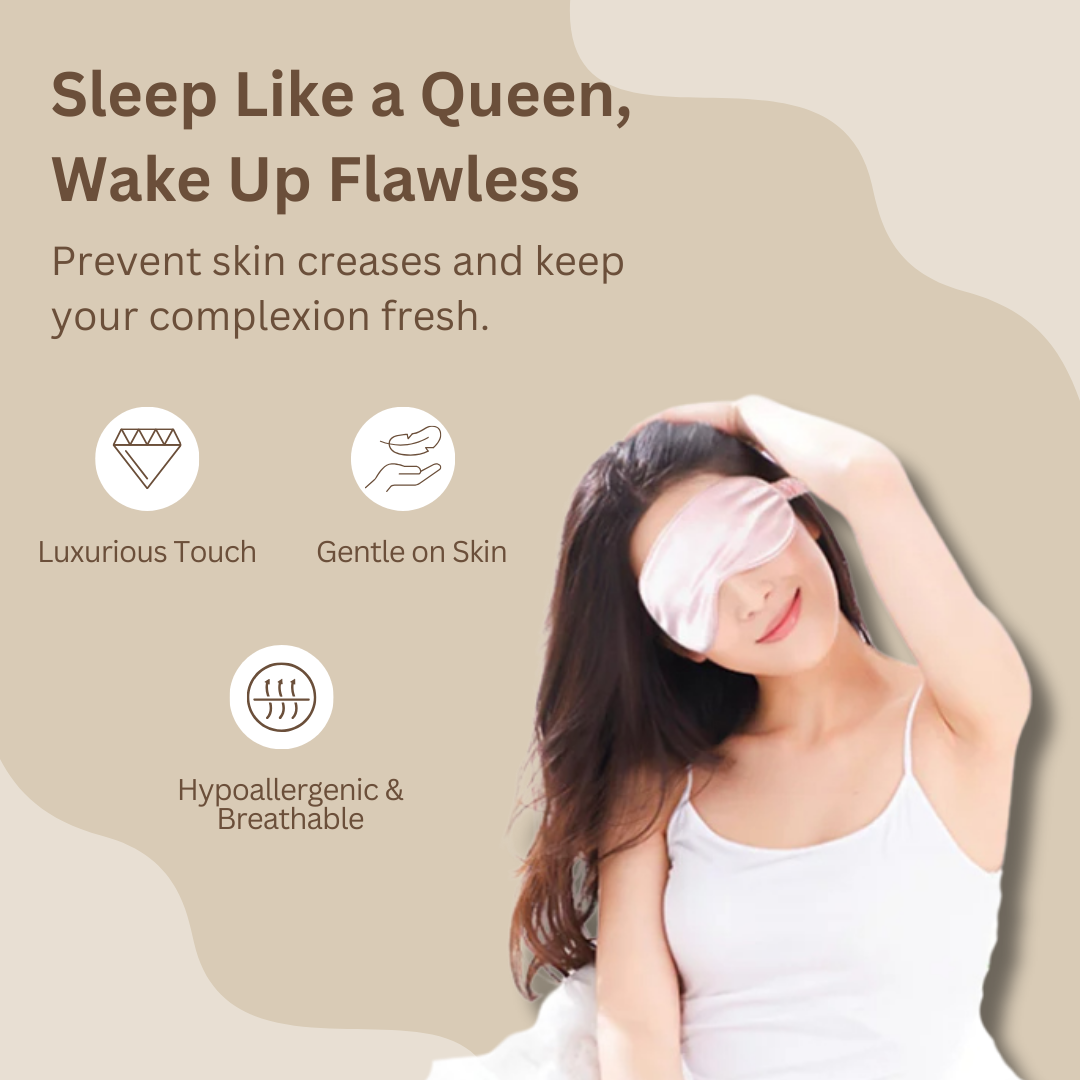 Majestic Eclipse Silk Sleep Mask