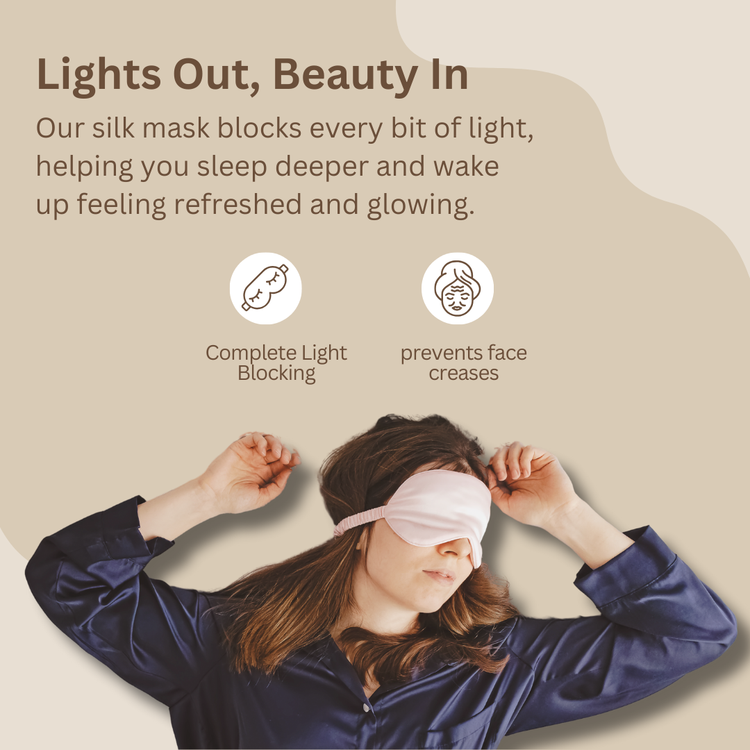 Majestic Eclipse Silk Sleep Mask